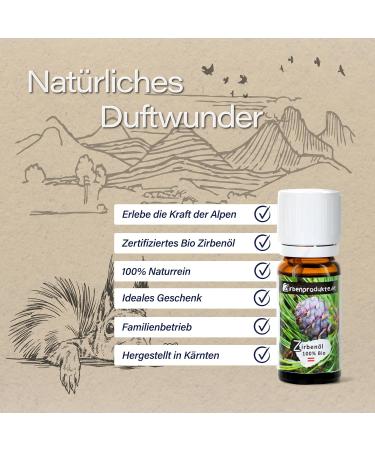 Zirben8eck Set - 10ml Organic Pine Oil & 10g Pine Shavings | Eco-Friendly Alternative to Pine Cube Set - Buy Online on GoSupps.com