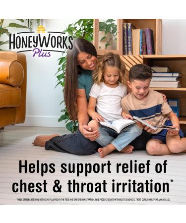 HoneyWorks Cough Syrup for Kids with Organic Honey Day/Night Bundle 4 Oz (Pack of 2) Cough suppressant for Kids with Dark Honey 2-Pack Bundle - Buy Online on GoSupps.com