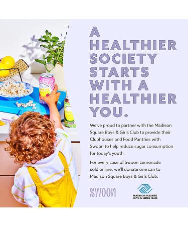 Swoon Classic Sugar Free Lemonade - Low Carb Paleo-friendly Gluten-free Keto Drink - 100% Natural Lemon Juice Concentrate - 12 Fl oz (Pack of 12) - Buy Online on GoSupps.com
