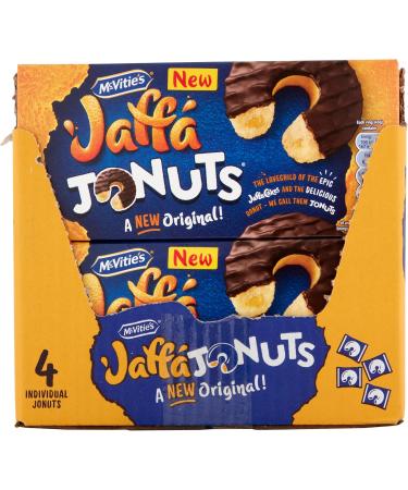 McVitie's Jaffa Cakes Original Jaffa Jonuts 4 Jonuts (Pack of 1) - Buy Online on GoSupps.com
