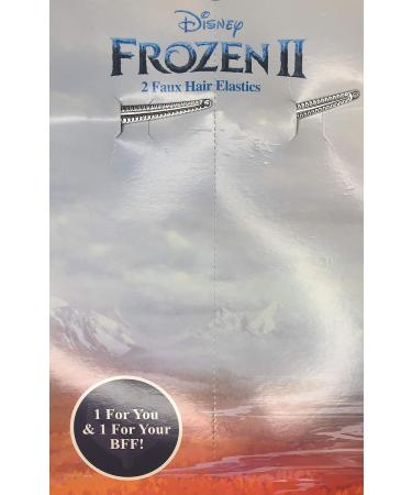 Disney Frozen II Elsa & Anna Faux Hair Clip Set (2-Pack) for Girls - Buy Online on GoSupps.com