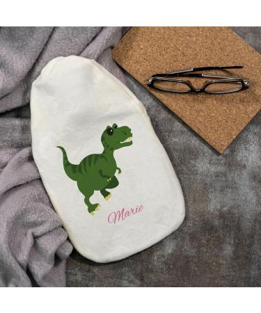 Personalized Dinosaur Hot Water Bottle | Cozy 800ml Cover for Kids & Adults - Perfect Gift Idea - Buy Online on GoSupps.com