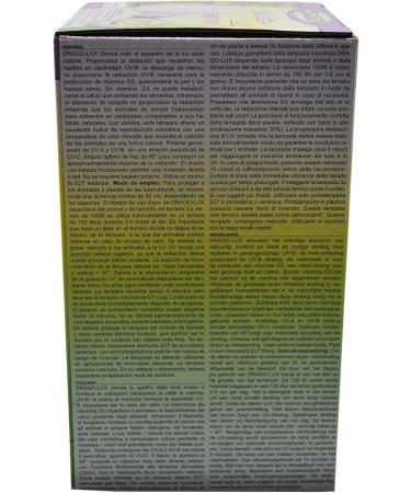 Dragon DRAGO-LUX UV Lamp - E27 Thread - High UVA & UVB (80W) - International Shipping Available - Buy Online on GoSupps.com