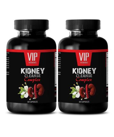 Kidney Repair - Kidney Cleanse Complex - Pure Detox Cleanse Kidney Cleanse Detox Repair Formula Kidney Support Supplement for Human Kidney Cleanse Supplement Detox Supplements 2B 120Caps