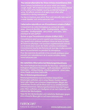 NATRACARE Dry & Light Incontinence Pads - 20 Count - Buy Online on GoSupps.com