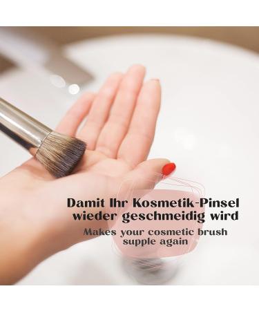 Professional Vegan Brush Cleaner Soap - 2 Pieces Set | 100g Cosmetics & Makeup Brush Soap + Silicone Cleaner by Tritart - Buy Online on GoSupps.com