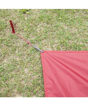 MSR Universal 6-Person Tent Footprint Tarp Large - Red | 117 x 97 Inches - Buy Online on GoSupps.com