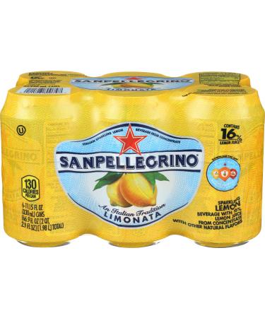 San Pellegrino All Natural Limonata Lemon Sparkling (4x6 Pack)