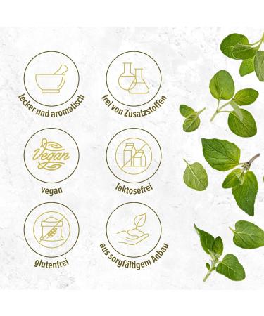  Monte Nativo Monte Nativo Dried Oregano (500g) - Oregano - Dried Oregano - Dried Aromatic Spices - Perfect for Cooking and Seasoning - Int - Buy Online on GoSupps.com