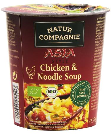 Natur Compagnie Chicken & Noodle Soup Organic Asian Chicken Noodle Soup 55 g