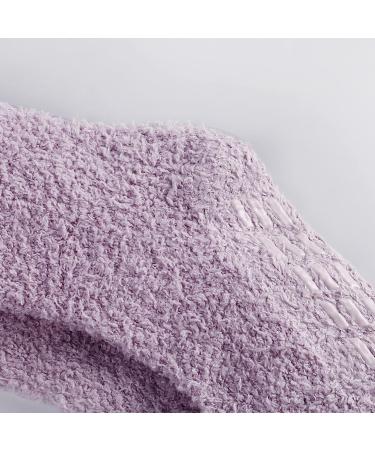 Non Slip Grip Socks for Women - 4 Pairs of Fluffy Hospital Slipper Socks - Buy Online on GoSupps.com