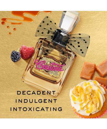 Juicy Couture Viva La Juicy Gold Eau De Parfum Women's Perfume with Notes of Luscious Berry Jasmine Sambac & Vanilla Cream - Fruity & Sweet EDP Spray 1.7 Fl Oz - Buy Online on GoSupps.com