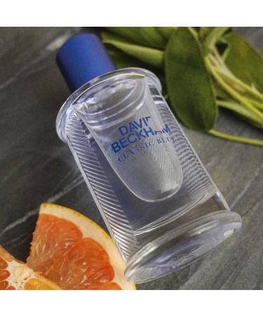 David Beckham Classic Blue Men's Eau de Toilette Spray 3 Ounce - Buy Online on GoSupps.com