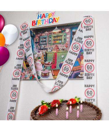 Happy 60 & Still Sexy Birthday Toilet Paper - Fun 2 Pack Gift & Decoration for 60th Birthday - Buy Online on GoSupps.com
