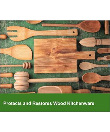 Verdana Organic Cutting Board Oil | Food Grade Non-GMO Vegan | 100% Coconut Derived Butcher Block Conditioner | Safe Mineral Oil-Free | 8 Fl Oz - Buy Online on GoSupps.com