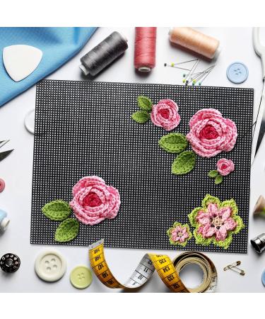 30 Pack 7 Count Black Plastic Mesh Canvas Sheets for Embroidery & Crafting - Buy Online on GoSupps.com