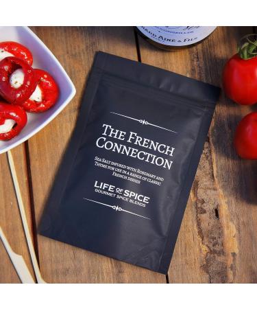 Life of Spice Gourmet Salt Collection | Flavoured Sea Salts | 375g | 5 Unique Salts with 3 Recipe Cards | Finishing Salt | Brilliant for Pizza Pasta Mexican Asian and French dishes | Great Gift - Buy Online on GoSupps.com