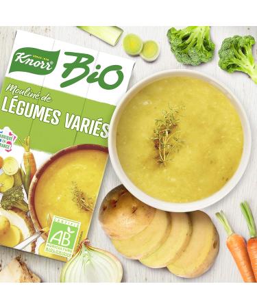 Knorr Organic Soup Mixed Vegetables Made in France 1L - Buy Online on GoSupps.com