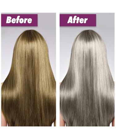 Purple Hair Mask for Blonde Hair - Eliminate Yellow/Copper Tones - Color-Safe Treatment with Keratin & Argan Oil - Buy Online on GoSupps.com