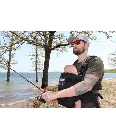 Alpha Six Baby Carrier - Tactical Black | All Day Comfort for Infants and Toddlers - Buy Online on GoSupps.com