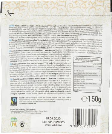 Pearls of Samarkand White Almond Flour 150g - Buy Online on GoSupps.com