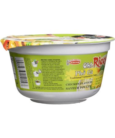 Acecook Vietnam JSC ACECOOK OR Instant Rice Noodles Chicken Bowl Multipack 12 X 71 GR - Buy Online on GoSupps.com
