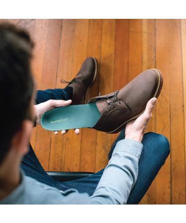 Superfeet Everyday Pain Relief Insoles for Plantar Fasciitis - Size 9.5-11 Men / 10.5-12 Women - Pack of 1 - Buy Online on GoSupps.com