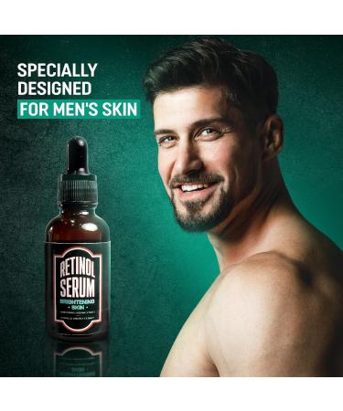 Abera Men Retinol Serum, Reduces Dark Spots, Melasma, Wrinkle & Eye Bag, Hydrating and Smoothing Formula for Men with Niacinamide 5% & Retinyl, Anti-Aging Effect (Set 2 + Gift) - Buy Online on GoSupps.com