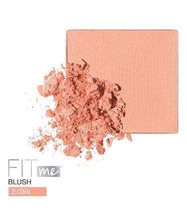 Maybelline New York Fit Me Blush in Coral - 0.16 Ounce | Shop Now for International Shipping - Buy Online on GoSupps.com