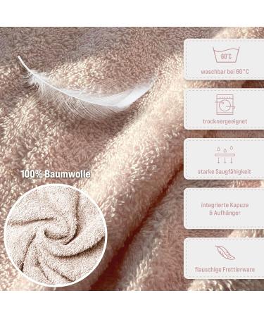 Personalized Pink Badeponcho for Kids - Oeko-Tex Cotton Hooded Towel with Embroidered Names & Motifs | My Stitchery - Buy Online on GoSupps.com