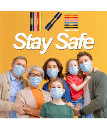Ear Saver Face Mask Extender - Reusable Silicone Clip for All Masks (8 Pack) - Buy Online on GoSupps.com