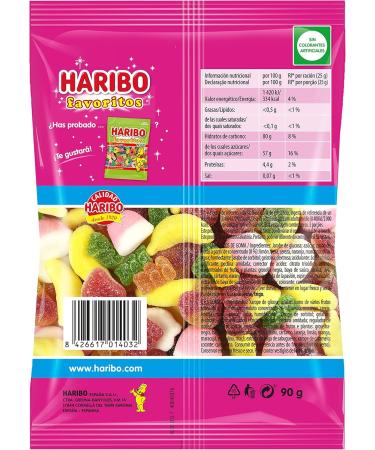  HARIBO Haribo Favoritos - 18 bags x 90 g (1650 g) - Buy Online on GoSupps.com