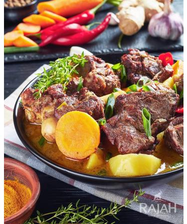 Rajah Hot Madras Curry Powder - 1kg Pack | Spicy Indian Masala Spice Blend - Buy Online on GoSupps.com