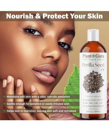 Perilla Seed Oil 32 fl. oz. Cold Pressed 100% Pure & Natural Carrier Ideal for Skin Face Body and Hair Moisturizer. Great for DIY Creams Lotions and Lip Balms. - Buy Online on GoSupps.com