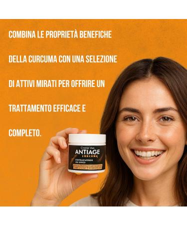  ALOHALABS Anti-wrinkle face cream for men and women Moisturizing and regenerating with turmeric vitamin E and shea butter Anti-aging for dry and oily skin | 50 ml - Buy Online on GoSupps.com