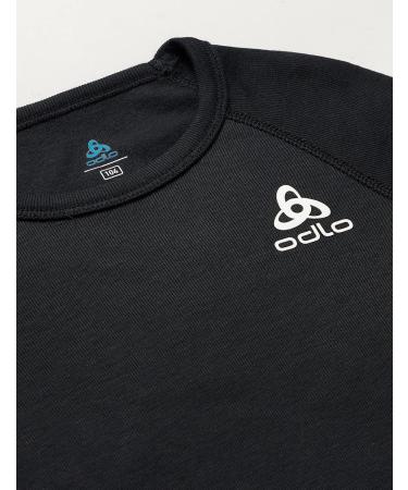 Odlo Unisex Kids Active Warm Eco Functional Underwear Long Sleeve Shirt - Black (Size 164) | Eco-Friendly Performance Wear for Boys & Girls - Buy Online on GoSupps.com