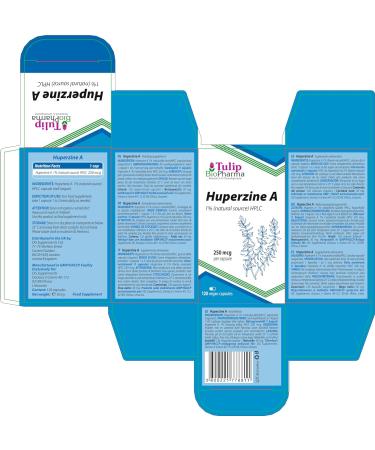 Huperzine A 250mcg 120 Capsules | High Strength Supplement, 3rd Party Lab Tested, Gluten & GMO Free - Buy Online on GoSupps.com