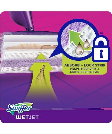 Swiffer Wetjet Hardwood Mop Pad Refills - 17 Count, All Purpose Multi Surface Floor Cleaning - Buy Online on GoSupps.com