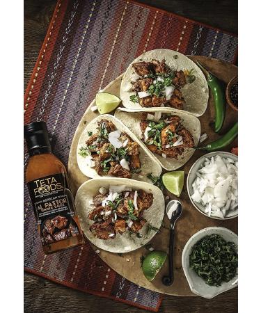 Authentic Al Pastor Taco Simmer Sauce - 32FL OZ | Flavorful Mexican Tacos at Home - Buy Online on GoSupps.com