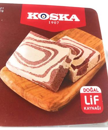 Cocoa Tahin Halva - Helva - 700g - Koska - Halal - Chocolate Halawa - Buy Online on GoSupps.com