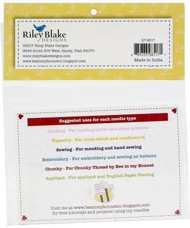 Riley Blake Designs NIFTY Needles: High-Quality Sewing Needles for Every Project - Buy Online on GoSupps.com