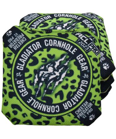 Gladiator Cornhole Gear | ACL Cornhole Bags | Professional Cornhole Bags 16 oz Set of 4 Green 4 Bags / 16.00
