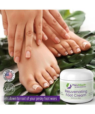 Orthopedic Rejuvenating Foot Cream for Dry Cracked Feet - Fast-Acting Moisturizing Pain Relief for Diabetic Neuropathy - Made in USA - 3 oz - Buy Online on GoSupps.com