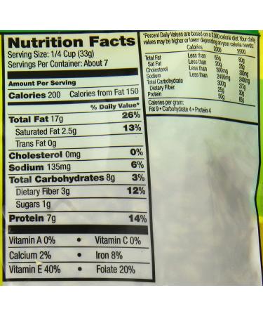 Good Sense Roasted & Salted Sunflower Nuts - 96 Ounces (Pack of 12) | Shelled Sunflower Seeds in 8 Ounce Bags - Buy Online on GoSupps.com