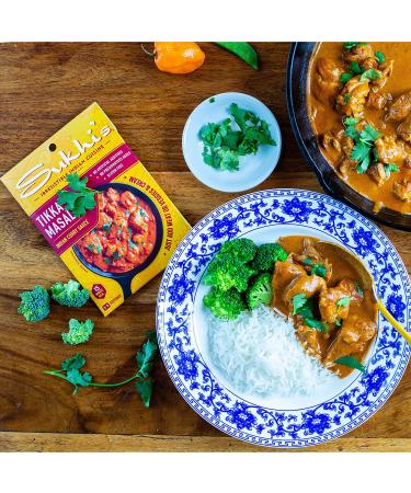Sukhi's Gluten-Free Tikka Masala Sauce 3oz (Pack of 6) - Authentic Indian Flavor (Packaging May Vary) - Buy Online on GoSupps.com