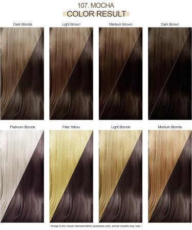 Adore Shining Semi Permanent Hair Colour 107 Mocha 118 ml - Pack of 1 - Buy Online on GoSupps.com