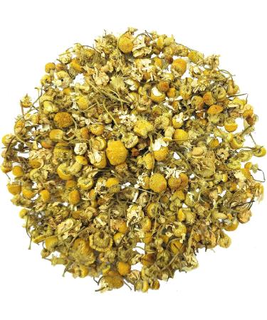 Pure Egyptian Chamomile Flowers Herbal Loose Tea by Marcoina - Whole Flower 56g in Resealable bag Caffeine-Free from Egypt - Perfect for Hot Brews - Known as Matricaria recutita - 2oz. Chamomile Egyptian Flower Whole 56g(2oz) - Buy Online on GoSupps.com