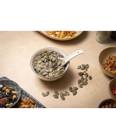 Organic Pumpkin Seeds 1kg Untreated GMO-Free and Gluten-Free 24% Protein Vegan Raw-Food from Austria - Buy Online on GoSupps.com