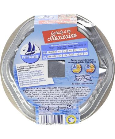 Petit Navire Mexican Salad 220g - Buy Online on GoSupps.com