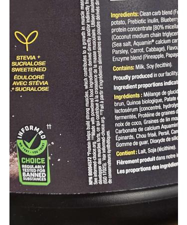 PVL Clean Mass XL | Mass Weight Gainer - Real food ingredients - complete Protein powder - 5LBS - Triple Chocolate Cake Triple Chocolate Cake 5LBS - Buy Online on GoSupps.com